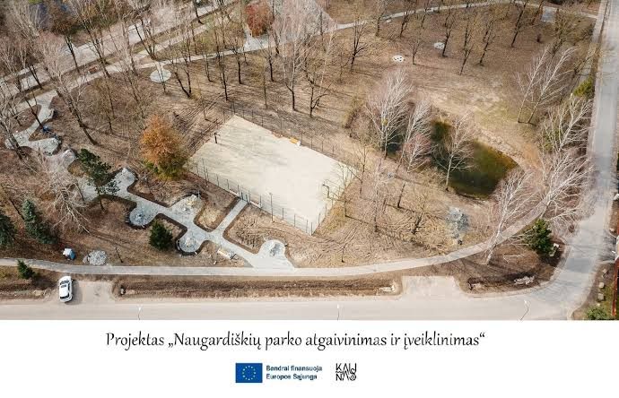 Naugardiškių parkas — aplinkotvarkos darbai